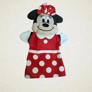 DISNEY baby Melissa and Doug Plush MINNIE MOUSE Hand Puppet